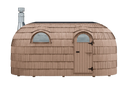 5 Person Outdoor Sauna - Iglucraft Double