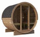 6 Person Barrel Sauna w/ Front Window - E8G