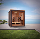 3 Person Hybrid Outdoor Sauna (PureTech™ Full Spectrum IR or Traditional Stove) - Visby