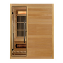 3 Person Hybrid Indoor Sauna (Full Spectrum and Harvia Traditional Stove) - Soria