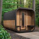 8 Person Outdoor Sauna - Model CL12GCP