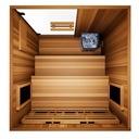 2 Person Infrared & Steam Sauna Combo - FD-4