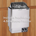 4 Person Infrared & Steam XL Sauna Combo - Trinity FD-5