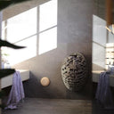 HUUM Drop 4.5kW Heater, HUUM UKU WiFi Control, and Stones