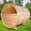 8 Person Panoramic Barrel Sauna - Tranquility