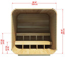 4 Person Cube Sauna - Luna