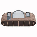 6 Person Outdoor Sauna - Iglucraft Panoramic
