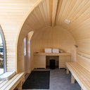 6 Person Outdoor Sauna - Iglucraft Panoramic