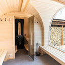 6 Person Outdoor Sauna - Iglucraft Panoramic