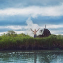 4 Person Outdoor Sauna - Iglucraft Single